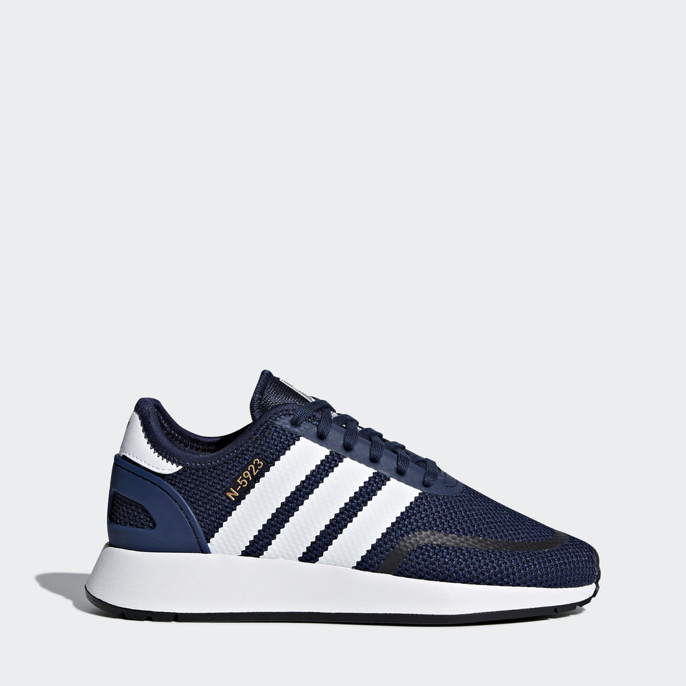 Adidas N-5923 - Originals για αγορια - Σκουρο Μπλε/Ασπρα/Γκρι,Μέγεθος: EU 27 – 39 1/3 (662YJMWK)